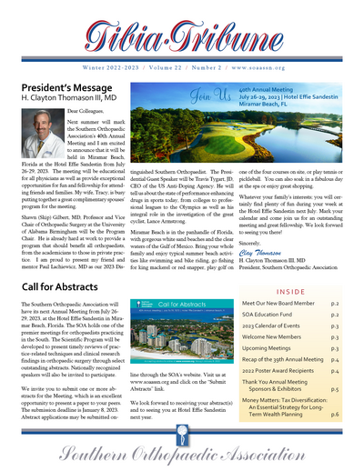 2022-2023 Winter Newsletter